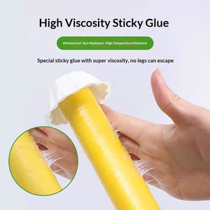 Trampa Adhesiva Ecológica Amarilla para Moscas de la Fruta y Mosquitos, para Colgar en Establos, Jardines e Invernaderos - Product Image 2