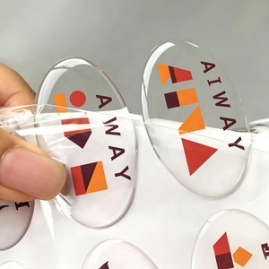 Adesivi a Cupola in Resina Epossidica con Forte Adesione, Design Personalizzato, Logo 3D in Rilievo, Etichette Stampate, Adesivi Trasparenti in Resina Epossidica - Product Image 4