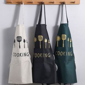 XQ77 Cotton Fabric <b>Apron</b> With Logo Custom - Product Image 2