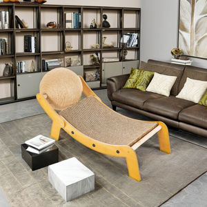 Grote Indoor Kat Kras Pad Met Sisal Hennep Slaapbank Sterke Kartonnen Kat Boom Met Kattenkruid Verpakt In Doos - Product Image 3