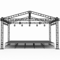 Altura Altavoz Truss Line Array Altavoz Iluminación Truss Stand Tower Lift