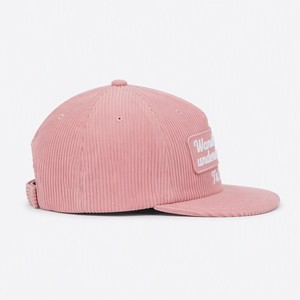 Casquette Snapback 5 Panneaux en Corduroy avec Patch Tissé Personnalisé, Style Vintage Streetwear, Fabricant de Chapeaux Gorras en Gros - Product Image 3