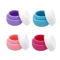 Boîte de rangement en silicone de voyage portable pour cosmétiques et soins de la peau Boîtes d'emballage de voyage portables