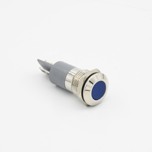 12Mm 14Mm 16Mm 19Mm <span class=keywords><strong>LED</strong></span> Chỉ Số Nút Đẩy Nút Chuyển Đổi Không Thấm Nước Công Nghiệp Kim Loại Nút IP67 220V 5A - Product Image 6