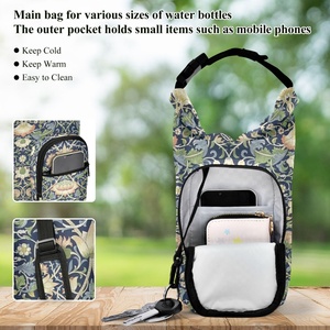 Funda Aislante Personalizada para Botella de Agua, Bolsa de Transporte, Funda para Vaso, Bolsa de Transporte para Vaso de 30/40 oz con Bolsillo para Teléfono y Monedero - Product Image 5