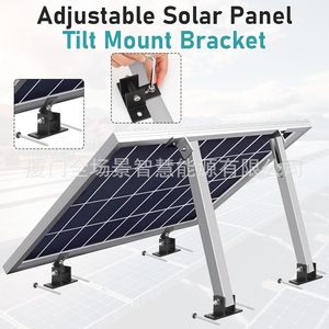 Support de montage solaire en alliage d'aluminium noir, 8 pièces, pour toit ondulé, finition anodisée - Product Image 5