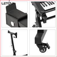 Support de clavier portable pliable KS-Z1 avec des caractéristiques durables, réglables et flexibles