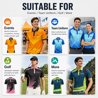 T-shirts personnalisés pour club sportif, uniformes pour hommes et femmes, vêtements de sport haute performance, golf, tennis, entraînement, fabrication OEM