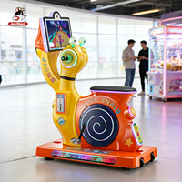 Manèges pour enfants à pièces de monnaie, jeu d'arcade interactif de course pour enfants, machine de jeu en métal et plastique, parc d'attractions