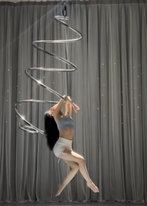 Buy 33.5 In Lyra Hoop Set Single Point Aerial Equipment 770LBS Strength Tested Aerial Hoop Single Point Circus Yoga Hoop Aerial Dancing Circus Ring Set US Stock Online At Low Prices In - View #9