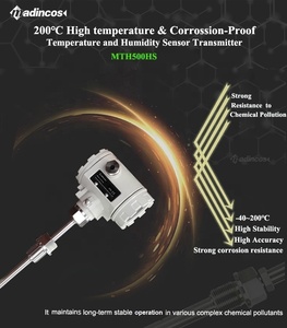 Sensor de Temperatura y Humedad <span class=keywords><strong>para</strong></span> HVAC MTH500HS, 200C, <span class=keywords><strong>Digital</strong></span>, LCD, 4-20mA, RS485, Transmisor Modbus, OEM, ODM - Product Image 2
