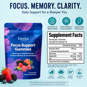 Gummies de phosphatidylsérine fabriquées aux États-Unis pour le soutien cérébral nootropique, vente en gros, marque privée, fabricant américain de gummies - Product Image 3