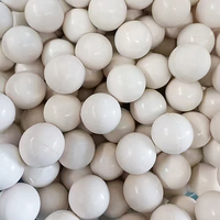 Boule de silicone de haute qualité en caoutchouc naturel solide couleur et taille personnalisées vente directe d'usine boule de caoutchouc haute élasticité