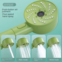 Pommeau de Douche Chromé Haute Pression Purifiant l'Eau et Éliminant le Chlore, Design Moderne, Idéal pour Salle de Sport, Cuisine, Toilettes, Garantie 5 Ans