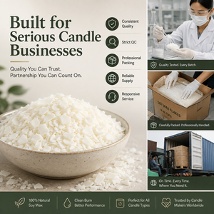 Flocons de cire de soja blanc crème, faciles à couler, pour bougies en pot, cubes de cire fondue et kits d'artisanat de détail - Product Image 6