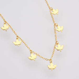 Acijoi 925 כסף סטרלינג שרשרת עץ אדום ורוד בעבודת יד - Product Image 5