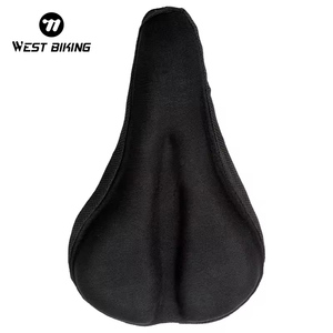 WEST BIKING-<span class=keywords><strong>funda</strong></span> suave y transpirable para SILLÍN <span class=keywords><strong>de</strong></span> bicicleta, cojín cómodo <span class=keywords><strong>de</strong></span> espuma para bicicleta <span class=keywords><strong>de</strong></span> montaña - Product Image 1