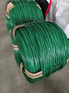 Fil de fer galvanisé recouvert de PVC vert/bleu/noir de 1 kg/bobine avec conducteur en cuivre et isolation en PVC, torsadé pour <span class=keywords><strong>corde</strong></span> à <span class=keywords><strong>linge</strong></span> - Product Image 6