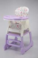 268 chaise haute pour enfants siège d'alimentation réglable pour bébé avec harnais de sécurité et plateau chaise de salle à manger pour enfants