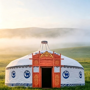 Nouvelle arrivée : <span class=keywords><strong>yourte</strong></span> mongole toutes saisons, tente 4 saisons à forte durabilité, vente de yourtes mongoles pour hébergement en plein air - Product Image 3