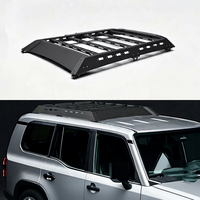 Accessoires de modification pour Toyota Prado LC250 2024 : Plateforme de toit en fer pour porte-bagages