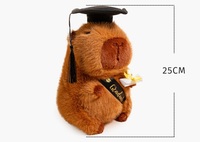 Peluche ours en peluche pour l'obtention du diplôme Kawaii Peluche pour chien Capybara Peluche pour l'obtention du diplôme Peluche éléphant