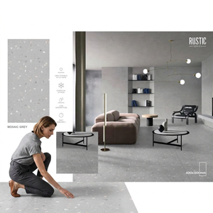 Europe Hot Selling Olga Beige 600x1200mm Anti Slip Rustic Porcelain Floor Tiles - Product Image 2