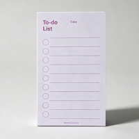 Bloc-notes personnalisé pour liste de tâches, bloc-notes à feuilles détachables, liste de choses à faire personnalisée, bloc-notes avec logo personnalisé, papeterie de bureau, bloc-notes de planification