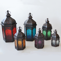 Lanterne en métal de décoration intérieure, lanterne de jardin ou de maison, avec verre, Europe, 10 m, offre spéciale