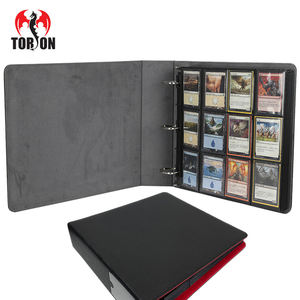   Classeur pour cartes Toploader, matériau ignifuge et résistant aux rayures pour cartes à collectionner, 12 pochettes, capacité 900-1200 cartes - Product Image 1