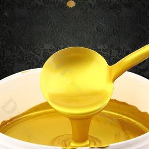 Vernice Metallizzata Effetto Foglia d'Oro di Alta Qualità per Pareti Interne, Decorazioni Artistiche, a Base d'Acqua, Non Tossica, Asciugatura Rapida, Lucida - Product Image 6