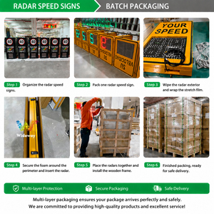 <span class=keywords><strong>Señal</strong></span> <span class=keywords><strong>de</strong></span> Velocidad con Radar Solar, Pantalla LED <span class=keywords><strong>de</strong></span> 2 Dígitos, Alta Visibilidad, <span class=keywords><strong>Señal</strong></span> <span class=keywords><strong>de</strong></span> Retroalimentación para Conductores en Zonas Escolares, Seguridad Vial, IP67 - Product Image 6
