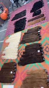 Extensions de cheveux humains bruns naturels lisses, collection de la meilleure qualité en gros - Product Image 5