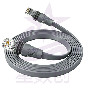 Cable Ethernet Gen3 Categoría 6 de 10 Gbps RJ45 con Doble Blindaje, Gris, 10 m, 30,5 m, 46 m, para Conexión de Red - Product Image 3