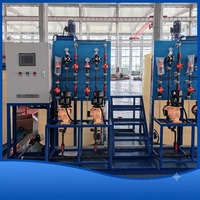 Système de dosage automatique de chlore, pompe en acier inoxydable, équipement d'injection d'hypochlorite de sodium haute capacité pour les eaux usées