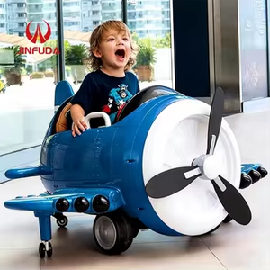 Voiture <span class=keywords><strong>électrique</strong></span> pour enfants 12V la plus amusante, jouet <span class=keywords><strong>en</strong></span> plastique à monter soi-même, avion pour enfant - Product Image 1