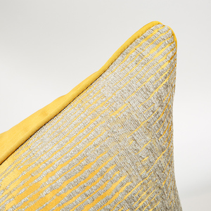 Golden Yellow <strong>Throw</strong> <strong>Pillow</strong> Covers Modern <strong>Decorative</strong> <strong>Throw</strong> <strong>Pillow</strong> Case for Room Bedroom Room Sofa Chair Cushion Case - Product Image 5