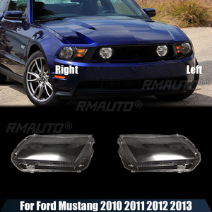 Cubierta de Faro para Ford Mustang 2010 2011 2012 2013, Carcasa de Faro Transparente, Lente de Plexiglás, Accesorios para Automóviles - Product Image 1