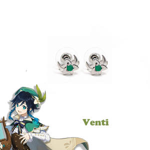 ต่างหูคอสเพลย์อนิเมะตัวละคร Manyo <span class=keywords><strong>Mona</strong></span> Albedo Vanti,ต่างหูวินเทจสไตล์ใหม่11ดีไซน์ - Product Image 4