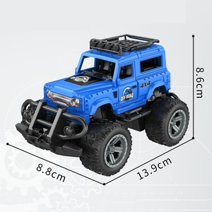 Voiture <span class=keywords><strong>RC</strong></span> miniature 4DRC 1:32, 4 canaux, électrique, tout-terrain, pour enfants, jouet, modèle de voiture de course télécommandée 27Mhz avec lumières - Product Image 2