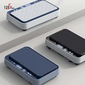 Werkseitige Direkt versorgung <span class=keywords><strong>Anti</strong></span>-Rutsch-Pedal Blaue Vibrations plattform Vibrationsplatten-Trainings gerät mit LED-Großbild schirm - Product Image 1