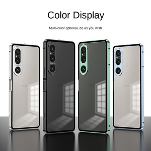 Acrylique de qualité supérieure + bordure en métal boucle à ressort détachable couverture arrière <span class=keywords><strong>pour</strong></span> <span class=keywords><strong>Sony</strong></span> <span class=keywords><strong>Xperia</strong></span> 1 IV <span class=keywords><strong>coque</strong></span> de <span class=keywords><strong>téléphone</strong></span> antichoc <span class=keywords><strong>pour</strong></span> <span class=keywords><strong>Sony</strong></span> <span class=keywords><strong>Xperia</strong></span> 1 V - Product Image 6