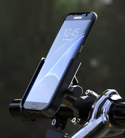 Support de téléphone portable universel en alliage d'aluminium pour guidon de vélo, scooter, moto, support réglable pour téléphone portable