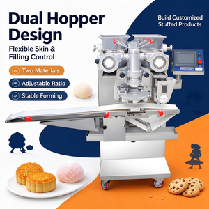 Machine à encruster automatique commerciale pour kibbeh, kubba, falafel, arancini, croquettes, pour restaurant, boulangerie, magasin d'alimentation - Product Image 2