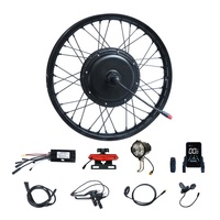 1000W 1500W 2000W Poros Sepeda Listrik Tanpa Sikat Daya Tinggi Kit Konversi Sepeda Motor Roda Elektrik