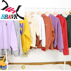 High Heavy Weight Unisex Jogger Sweatshirts Pullover Hoodie Embroidery Oversize <b>Second</b> <b>Hand</b> Clean Winter Polyester/Cotton - Product Image 4