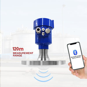 جهاز استشعار مستوى الرادار بدقة 0.1٪ من الفولاذ المقاوم للصدأ/سبائك الألومنيوم أداة قياس المستوى بدون تلامس - Product Image 1