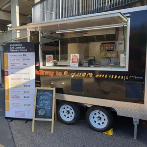 Camion de restauration entièrement équipé, chariot à hot-dogs, remorque alimentaire personnalisée aux États-Unis avec équipement de cuisine complet pour restaurant - Product Image 3