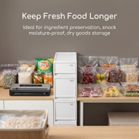 Machine de mise sous vide multifonctionnelle légère et robuste pour la viande, usage commercial et domestique, pour le saumon