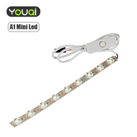 Kit Lampu LED Printer 3D YouQi dengan Kabel Panjang 780mm dan Lampu LED 380mm untuk Bambu Lab A1